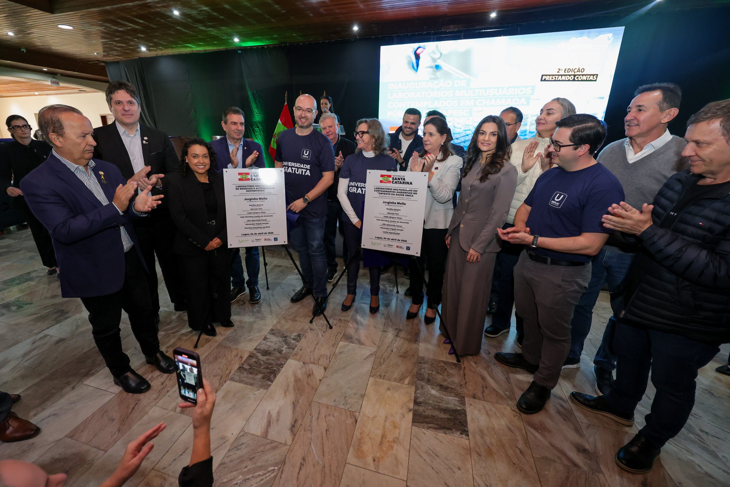 Com fomento de R$ 5 milhões da Fapesc, Uniplac inaugura laboratórios de pesquisa avançada voltados à saúde e ao meio ambiente