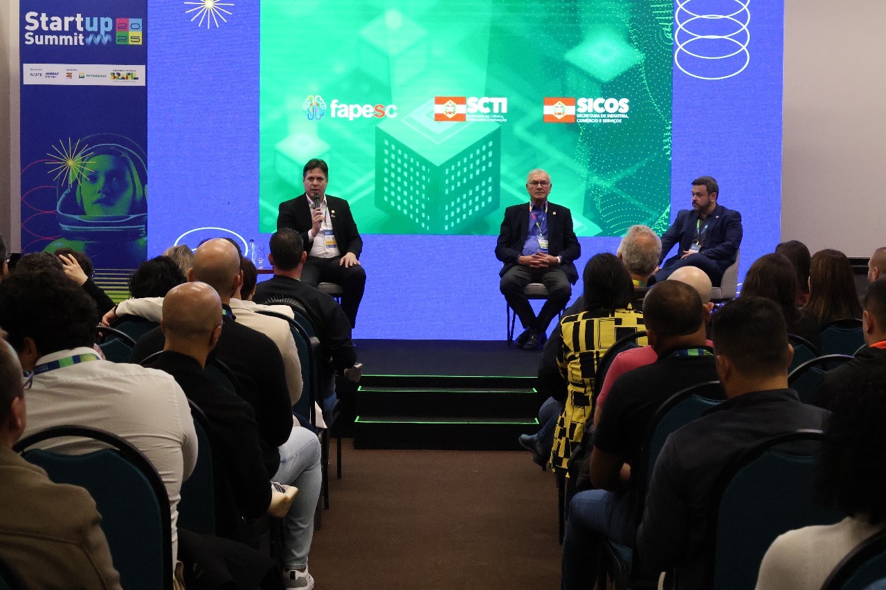 Startup Summit: Fapesc, SCTI e Sicos apresentam programas e ações em prol do empreendedorismo