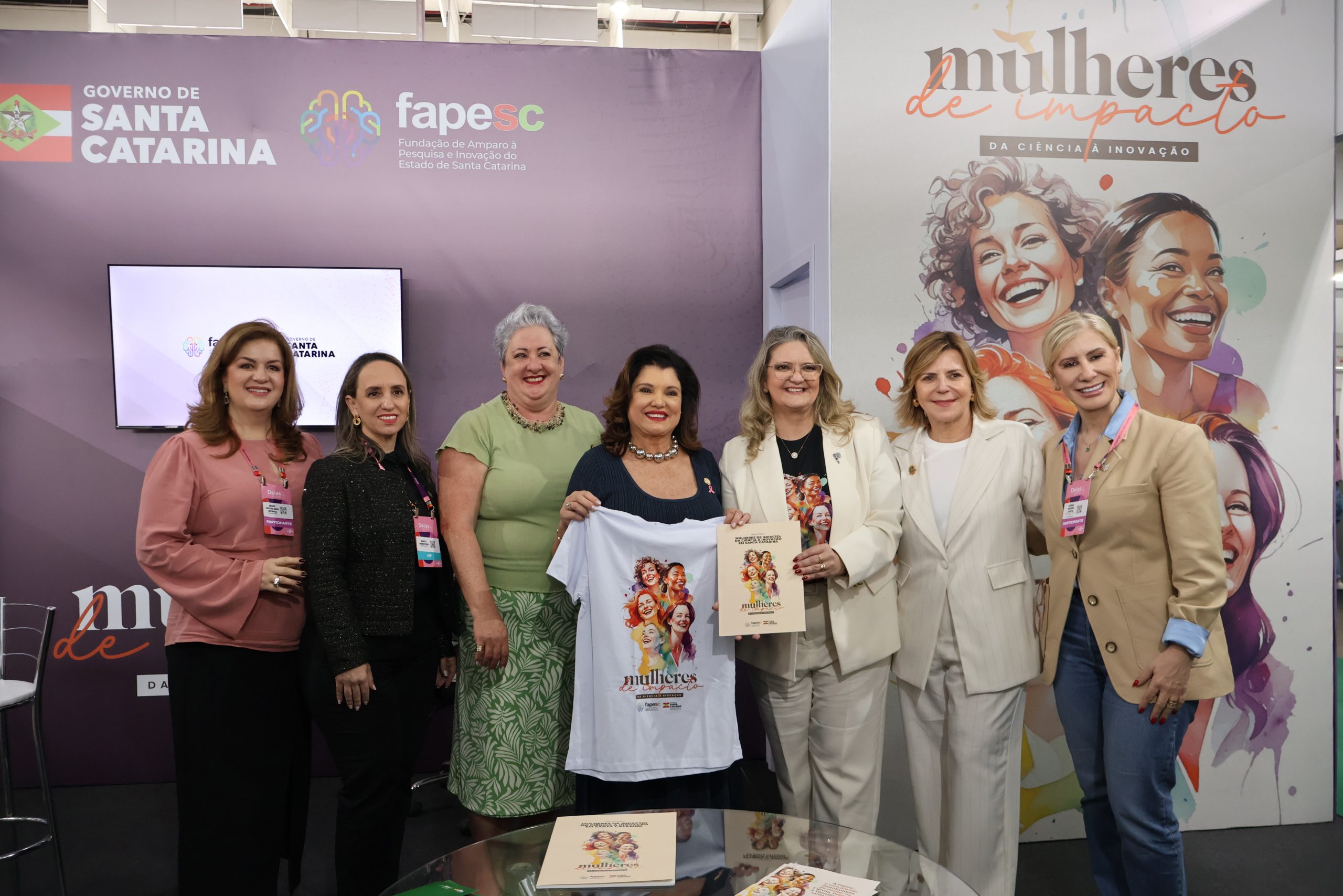 Fapesc participa do maior evento de empreendedorismo feminino do Sul do Brasil
