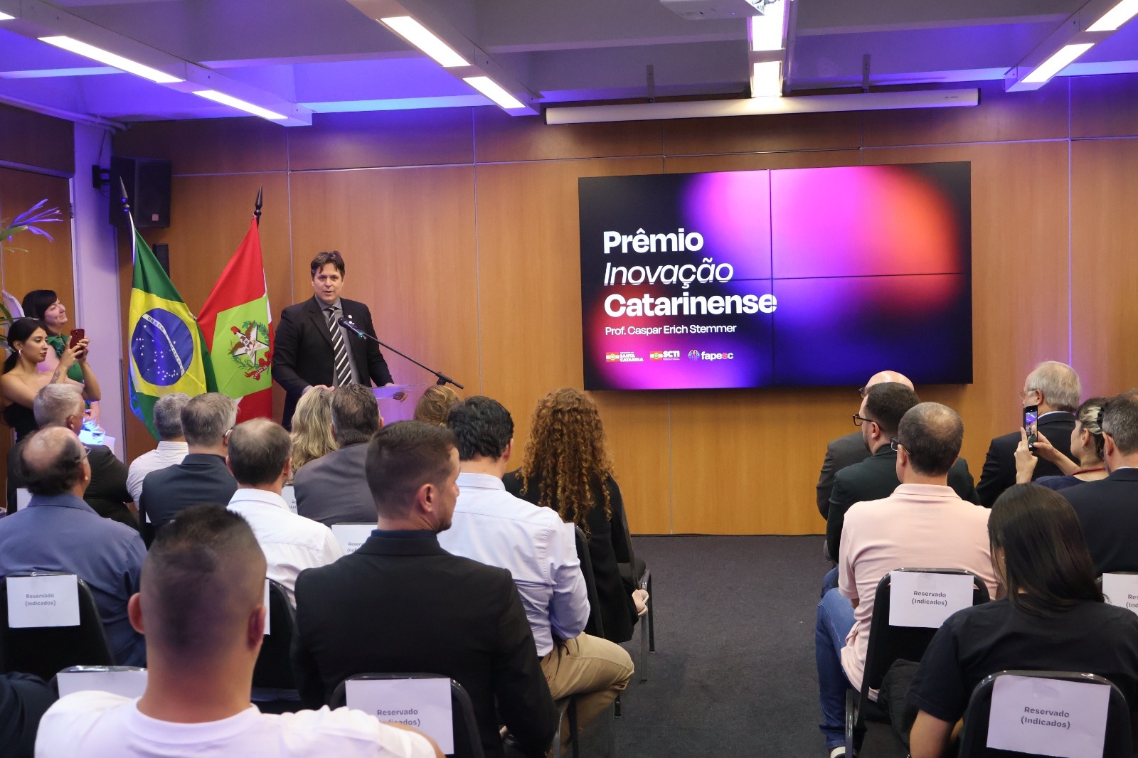 Com o Prêmio Inovação Catarinense, Governo do Estado celebra os destaques em Ciência, Tecnologia e Inovação