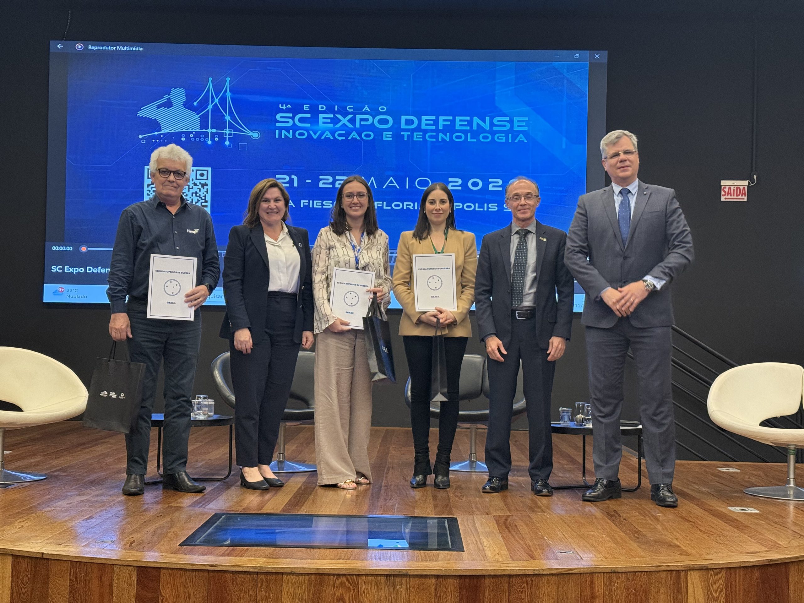 Fapesc destaca oportunidades estratégicas para a inovação catarinense em seminário sobre Defesa em Joinville