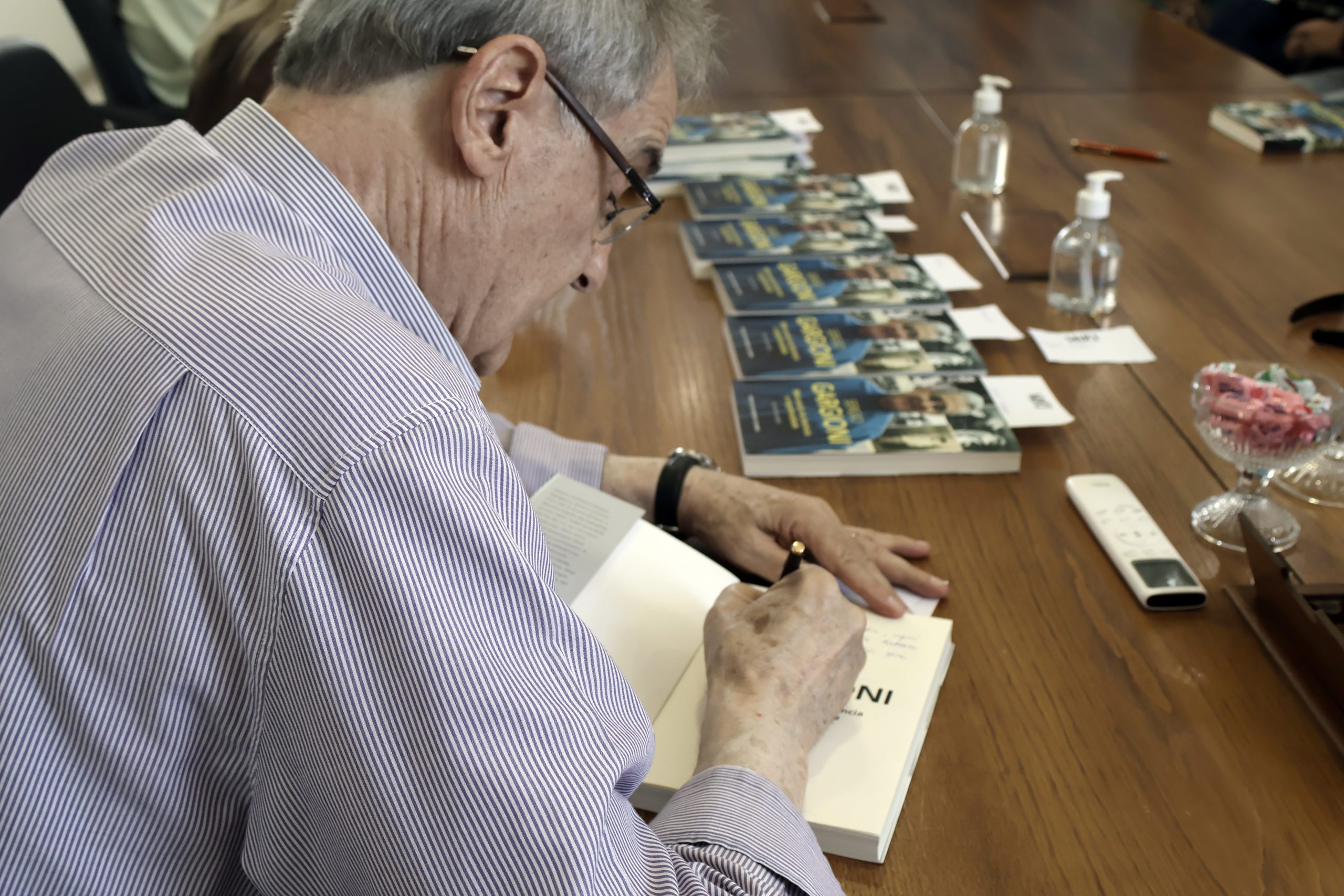 Biografia resgata mais de meio século de trajetória de Sergio Gargioni, ex-presidente da Fapesc