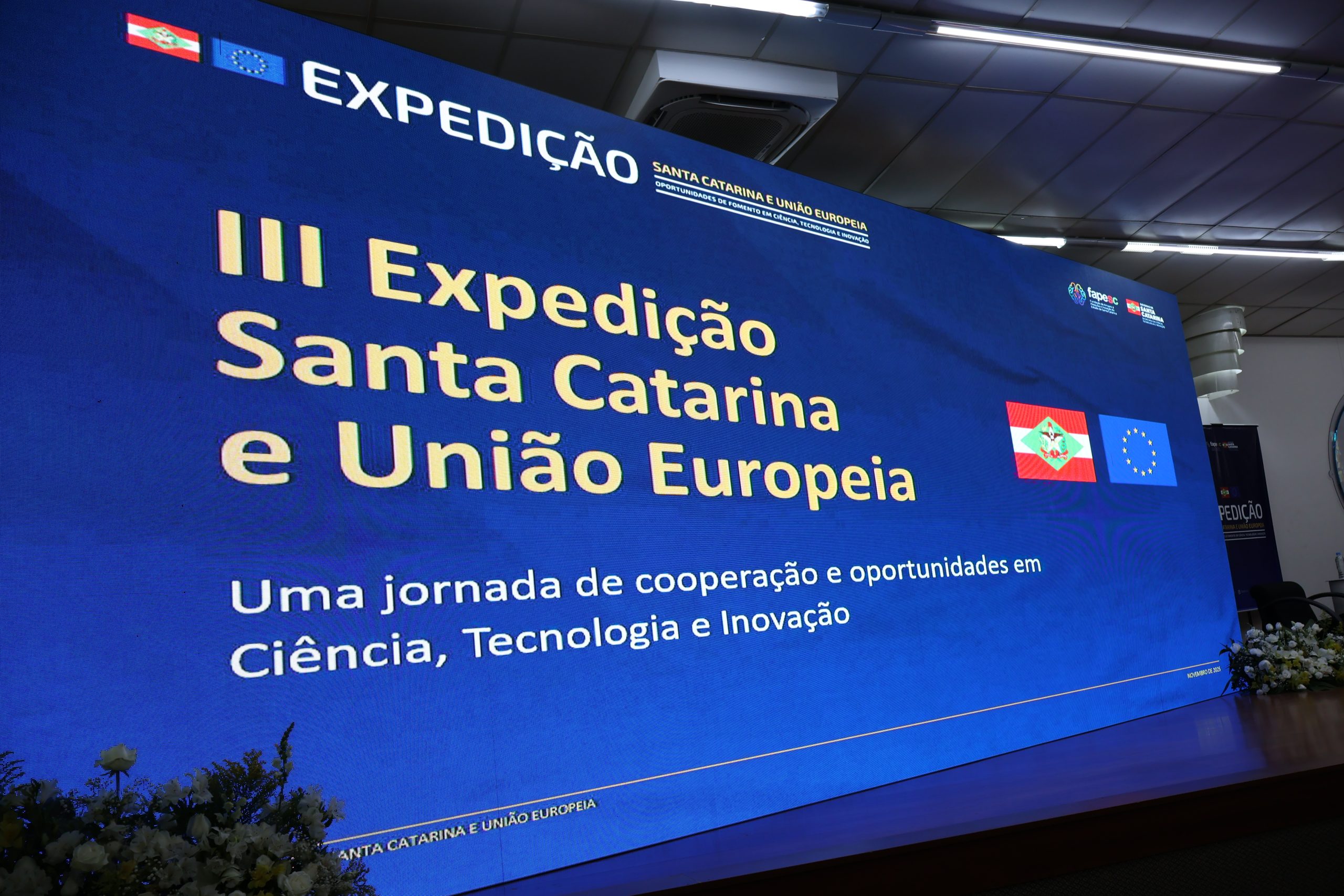4ª Expedição SC–UE apresenta oportunidades de fomento internacional e abre inscrições para pesquisadores e empreendedores conhecerem o Programa Horizonte Europa